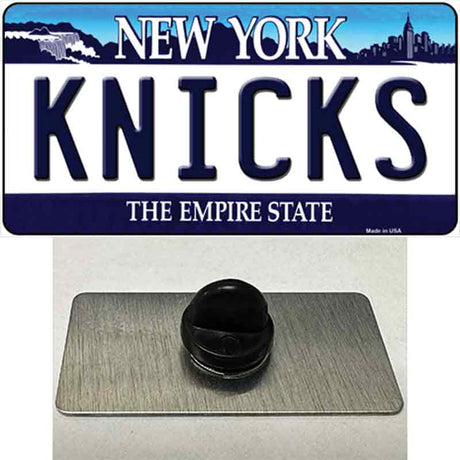 Knicks New York State Novelty Metal Hat Pin