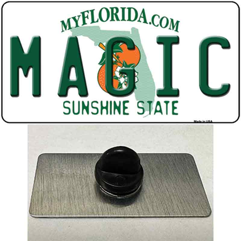 Magic Florida State Novelty Metal Hat Pin