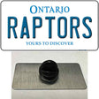 Raptors Ontario State Novelty Metal Hat Pin