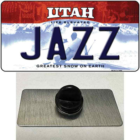 Jazz Utah State Novelty Metal Hat Pin