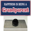 Happiness Being Grandparent Novelty Metal Hat Pin