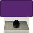 Purple Solid Novelty Metal Hat Pin