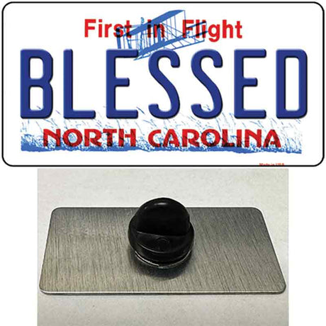 Blessed North Carolina Novelty Metal Hat Pin