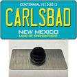 Carlsbad New Mexico Teal Novelty Metal Hat Pin