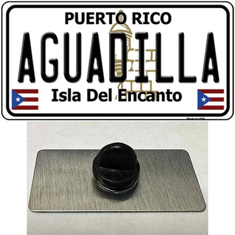 Aguadilla Puerto Rico Novelty Metal Hat Pin