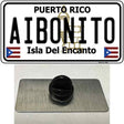 Aibonito Puerto Rico Novelty Metal Hat Pin