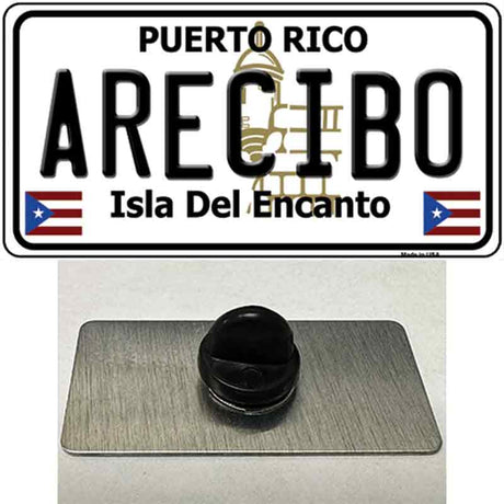 Arecibo Puerto Rico Novelty Metal Hat Pin