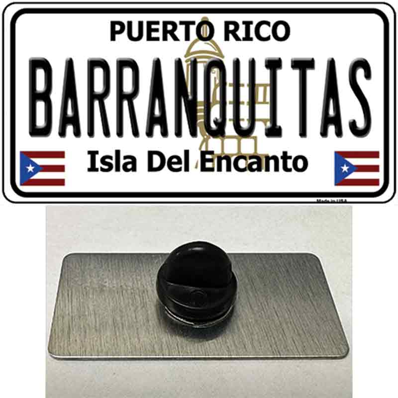 Barranquitas Novelty Metal Hat Pin