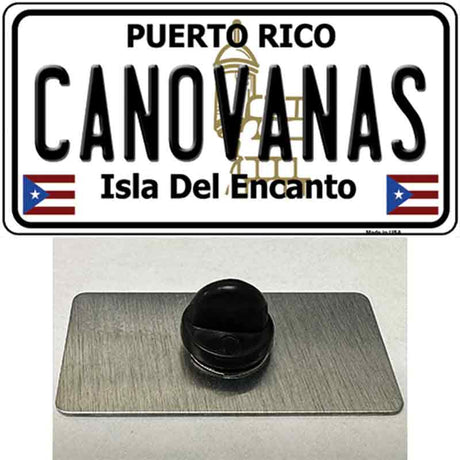 Canovanas Puerto Rico Novelty Metal Hat Pin