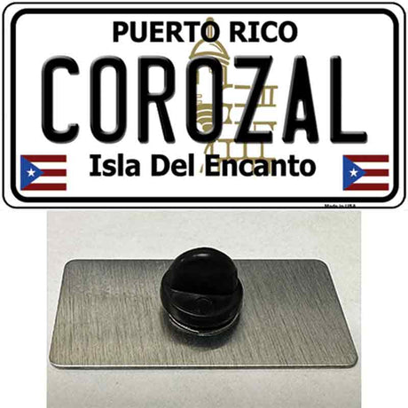 Corozal Novelty Metal Hat Pin