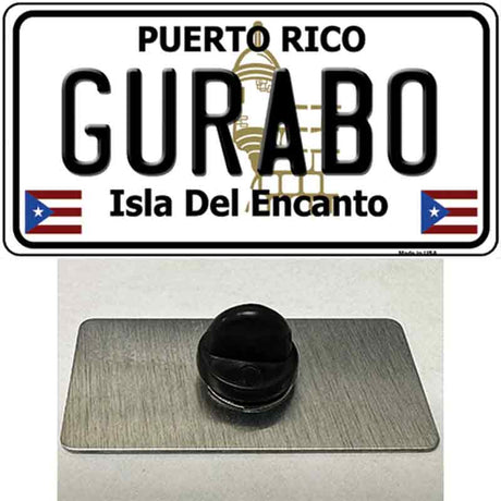 Gurabo Puerto Rico Novelty Metal Hat Pin