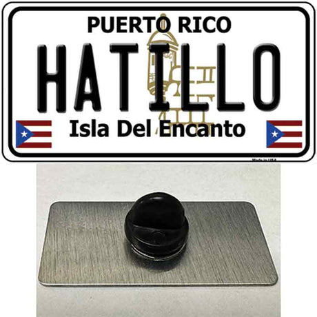 Hatillo Puerto Rico Novelty Metal Hat Pin