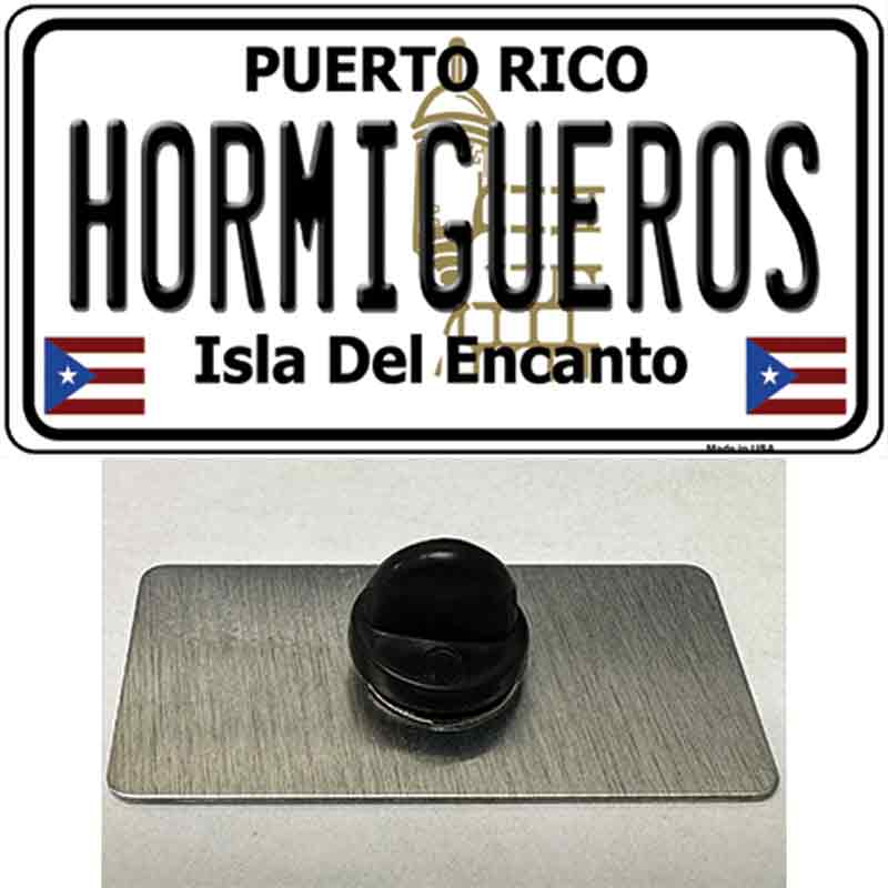 Hormiguesros Puerto Rico Novelty Metal Hat Pin