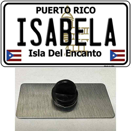 Isabela Puerto Rico Novelty Metal Hat Pin