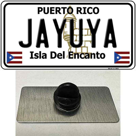 Jayuya Puerto Rico Novelty Metal Hat Pin