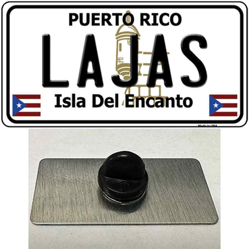 Lajas Puerto Rico Novelty Metal Hat Pin