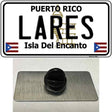 Lares Puerto Rico Novelty Metal Hat Pin