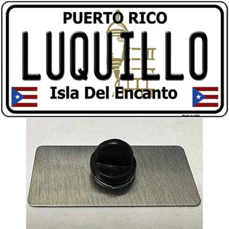 Luquillo Puerto Rico Novelt Novelty Metal Hat Pin