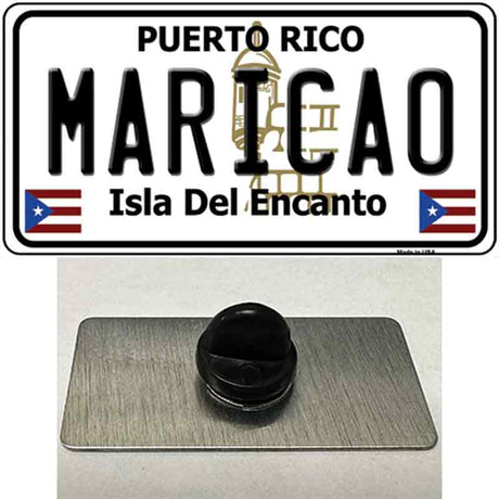 Maricao Puerto Rico Novelty Metal Hat Pin