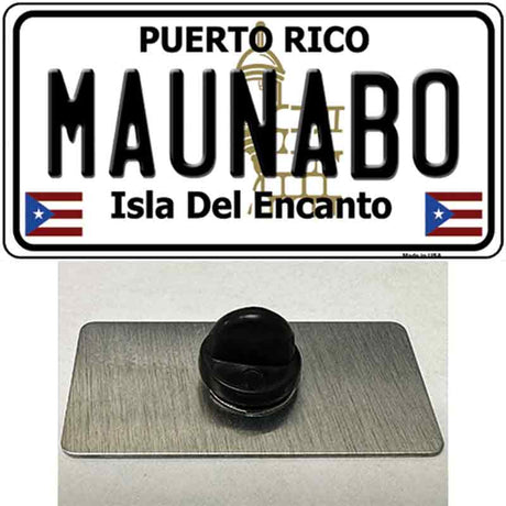 Maunabo Puerto Rico Novelty Metal Hat Pin