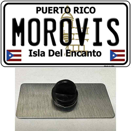 Morovis Puerto Rico Novelty Metal Hat Pin