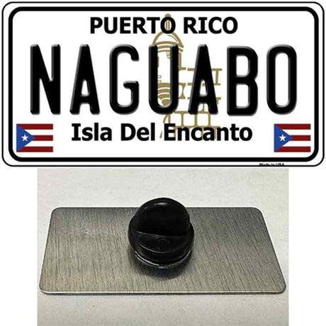 Naguabo Puerto Rico Novelty Metal Hat Pin