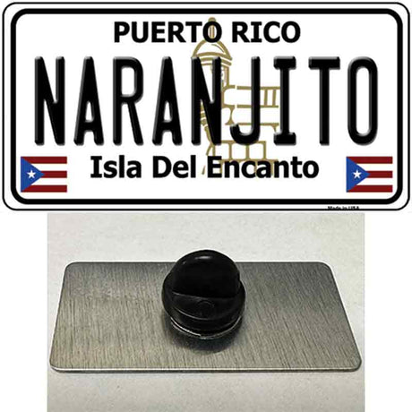 Naranjito Puerto Rico Novelty Metal Hat Pin