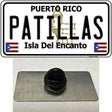 Patillas Puerto Rico Novelty Metal Hat Pin