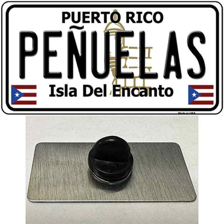 Penuelas Puerto Rico Novelty Metal Hat Pin