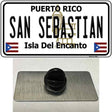 San Sebastian Puerto Rico Novelty Metal Hat Pin