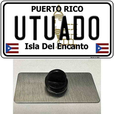 Utuado Puerto Rico Novelty Metal Hat Pin