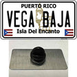 Vega Baja Puerto Rico Novelty Metal Hat Pin