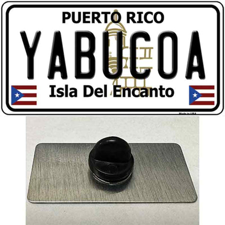 Yabucoa Puerto Rico Novelty Metal Hat Pin