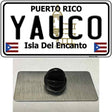 Yauco Puerto Rico Novelty Metal Hat Pin