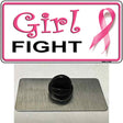 Girl Fight Novelty Metal Hat Pin Sign