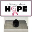 Always Have Hope Novelty Metal Hat Pin Sign