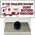 If Trailers Rockin Novelty Metal Hat Pin