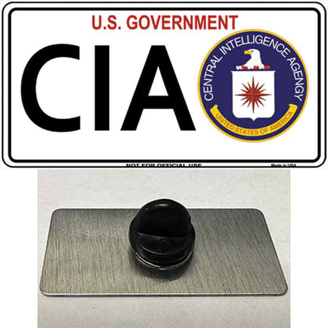 CIA Novelty Metal Hat Pin