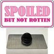 Spoiled But Not Rotten Novelty Metal Hat Pin