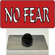 No Fear Novelty Metal Hat Pin