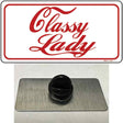 Classy Lady Novelty Metal Hat Pin