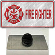 Firefighter Badge Novelty Metal Hat Pin