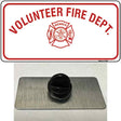 Volunteer Fire Department Novelty Metal Hat Pin