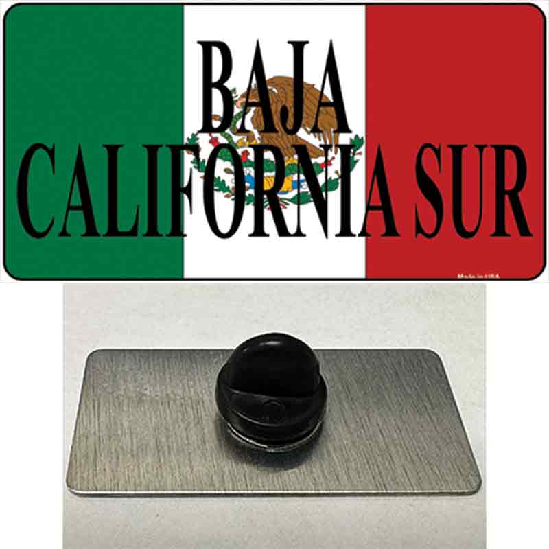 Baja California Sur Mexico Flag Novelty Metal Hat Pin