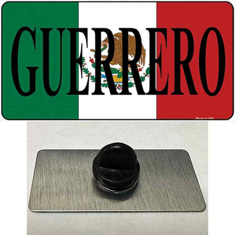 Guerrero Mexico Flag Novelty Metal Hat Pin