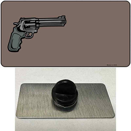 Gun Offset Customizable Novelty Metal Hat Pin