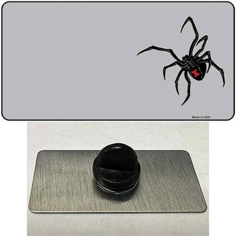 Black Widow Offset Novelty Metal Hat Pin