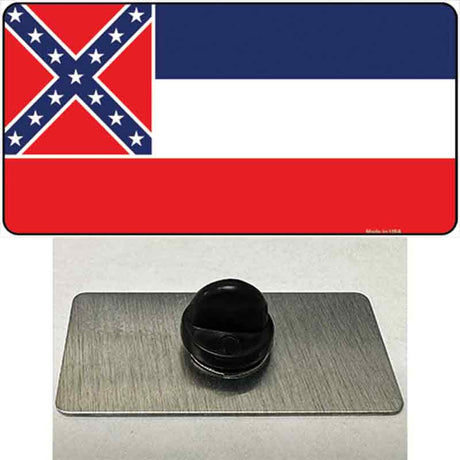 Mississippi Flag Novelty Metal Hat Pin