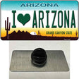 I Love Arizona Novelty Metal Hat Pin