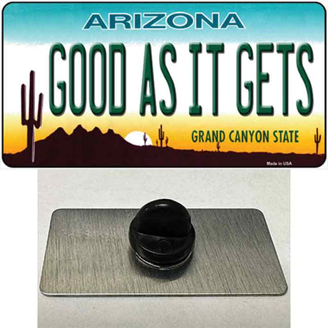 Good As It Gets Arizona Novelty Metal Hat Pin